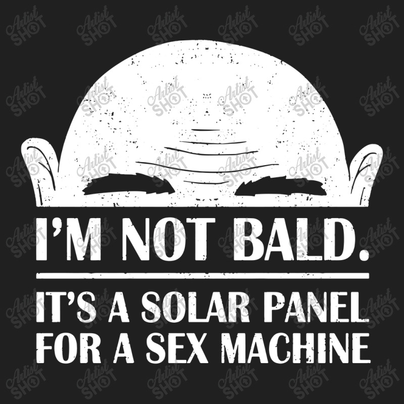 Im Not Bald Its A Solar Panel Ladies Polo Shirt by skw art | Artistshot