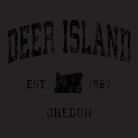 Deer Island Oregon Or Vintage Athletic Black Sport Vintage Cap | Artistshot