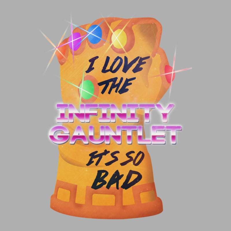 80s Infinity Gauntlet Ladies Fitted T-Shirt by hafzanhelowj | Artistshot