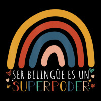 Ser Bilingue Es Un Superpoder Spanish Esl Teacher Women's V-neck T-shirt | Artistshot