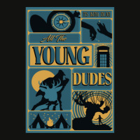 All The Young Dudes Blue Scorecard Crop Tee | Artistshot