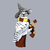 An Owl In A Hat And Stripey Scarf Tank Dress | Artistshot