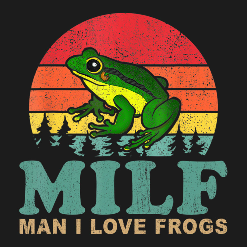 Milf Man I Love Frogs Funny Saying Frog Amphibian Hoodie & Jogger Set | Artistshot