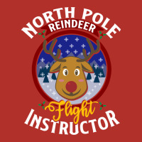 North Pole Flight Instructor! Funny Reindeer Lover Crewneck Sweatshirt | Artistshot