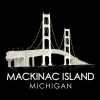 Mackinac Island Bridge Michigan Great Lakes Huron Zipper Hoodie | Artistshot