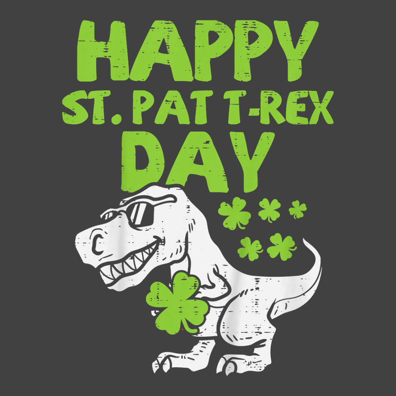 Kids Happy St Pat Trex Day Dino St Patricks Day To Vintage T-shirt | Artistshot