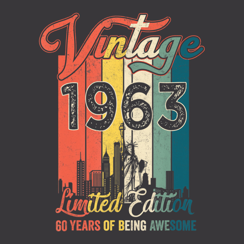 Vintage 1963 60 Years Of Being Awesome Gift Limite Ladies Curvy T-Shirt by bantonjo | Artistshot