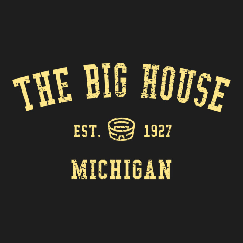 The Big House Michigan Classic T-shirt | Artistshot