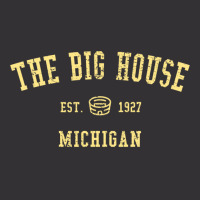 The Big House Michigan Vintage Hoodie | Artistshot