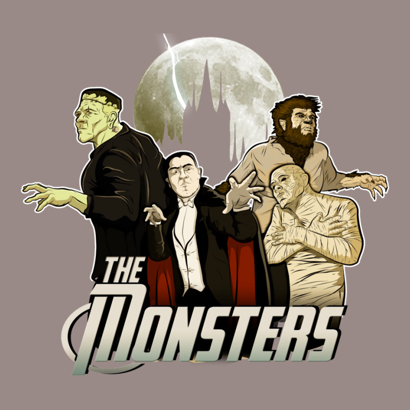 Monsters Assemble Vintage T-Shirt by rouassbielln | Artistshot