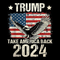 Trump 2024 Flag Take America Back Men Women Trump Metal Print Horizontal | Artistshot