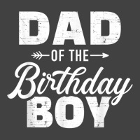 Dad Of The Birthday Boy Matching Family Party T Sh Vintage T-shirt | Artistshot