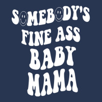 Somebody's Fine Ass Baby Mama Funny Mom Saying Cut Men Denim Jacket | Artistshot