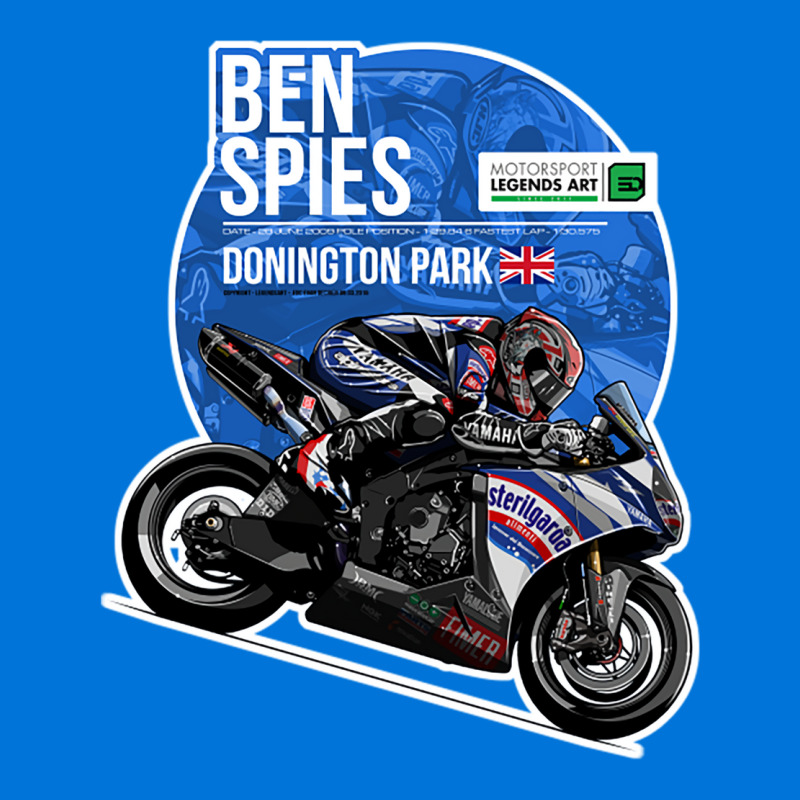 Motorcycle Ben Spies   2009 Donington Park Graphic T-shirt by rouassbielln | Artistshot