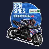 Motorcycle Ben Spies   2009 Donington Park Women's V-neck T-shirt | Artistshot