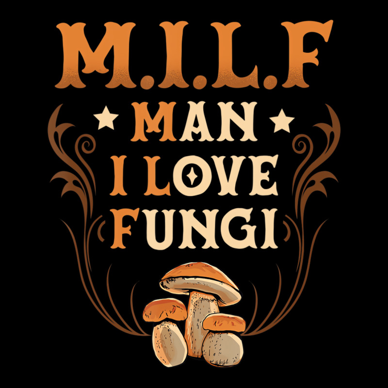 Man I Love Fungi Mushroom Collector Shroom Hunter Women's V-Neck T-Shirt by kranendon | Artistshot