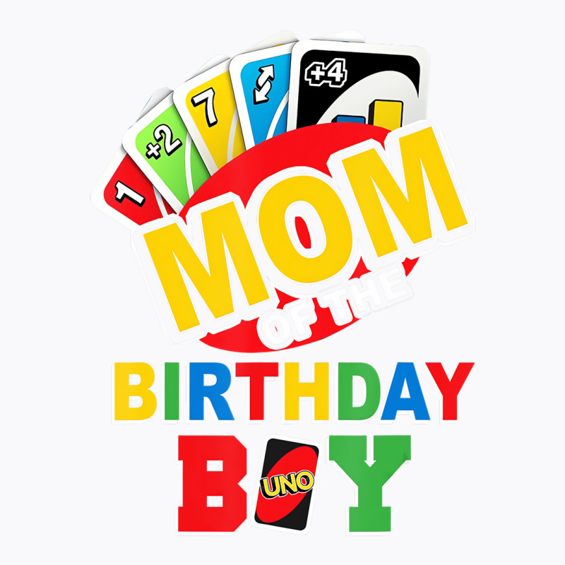 Mom Of The Birthday Boy Shirt Uno Mommy Mama 1st B T-shirt | Artistshot