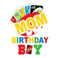 Mom Of The Birthday Boy Shirt Uno Mommy Mama 1st B Men's 3/4 Sleeve Pajama Set | Artistshot