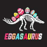 Funny Eggasaurus Stegosaurus Egg Dinosaur Happy Ea T-shirt | Artistshot