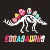 Funny Eggasaurus Stegosaurus Egg Dinosaur Happy Ea Tank Top | Artistshot