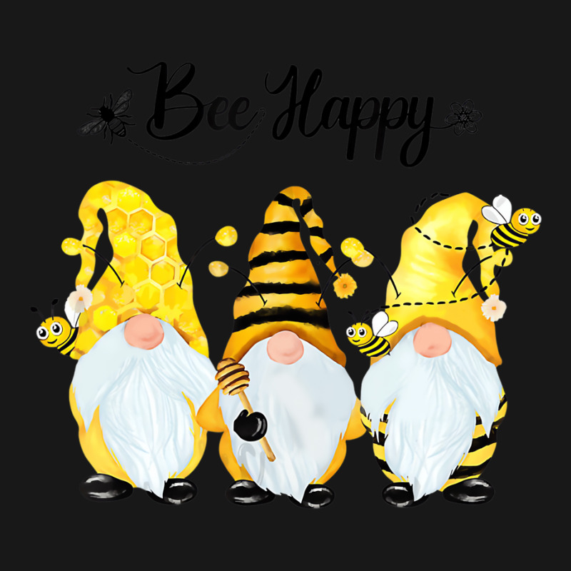 Bee Happy Bee Gnome Spring T Shirt Flannel Shirt | Artistshot