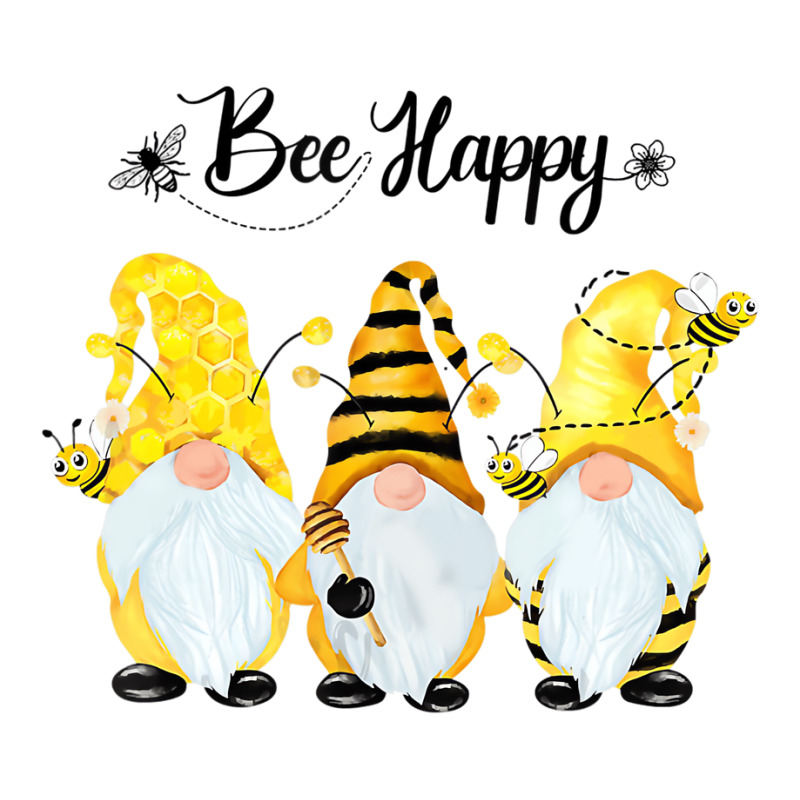 Bee Happy Bee Gnome Spring T Shirt Zipper Hoodie | Artistshot