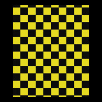 Black And Yellow Checks Cropped Sweater | Artistshot