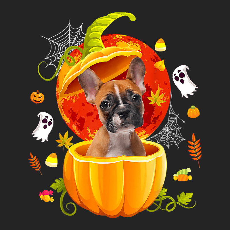 Boston Terrier Witch Pumpkin Halloween Dog Lover F 3/4 Sleeve Shirt | Artistshot