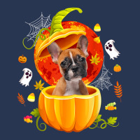 Boston Terrier Witch Pumpkin Halloween Dog Lover F Men Denim Jacket | Artistshot