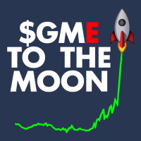 Gamestop Stock $gme To The Moon Men Denim Jacket | Artistshot