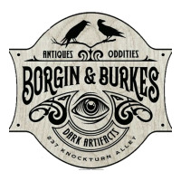 Borgin N Burkes V-neck Tee | Artistshot