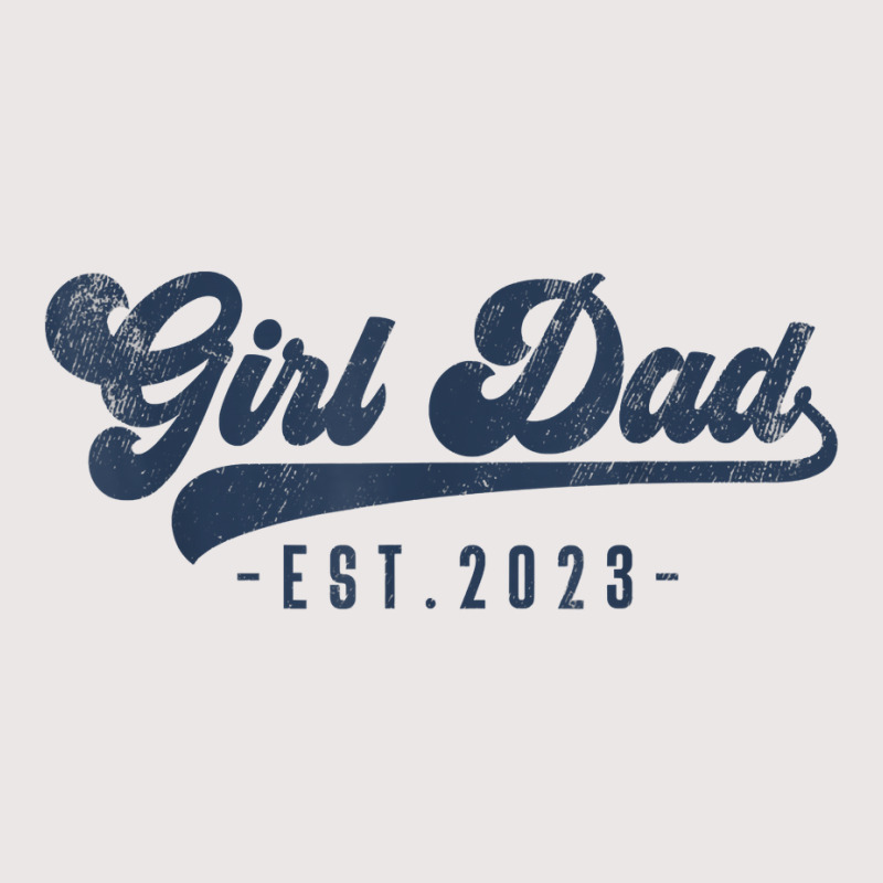 Mens Girl Dad Est 2023 Girl Dad To Be Gifts New Da Pocket T-shirt | Artistshot