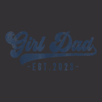 Mens Girl Dad Est 2023 Girl Dad To Be Gifts New Da Vintage Hoodie | Artistshot