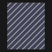 Blue And Silver House Colors Stripes Pattern Flannel Shirt | Artistshot