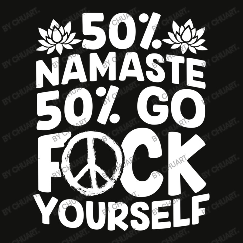 Yoga Namaste Ashtanga Om Yogi Zen Mantra Pilates Scorecard Crop Tee by ChuArt. | Artistshot