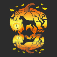 Boxer Dog Water Reflection In A Pumpkin Halloween  Exclusive T-shirt | Artistshot