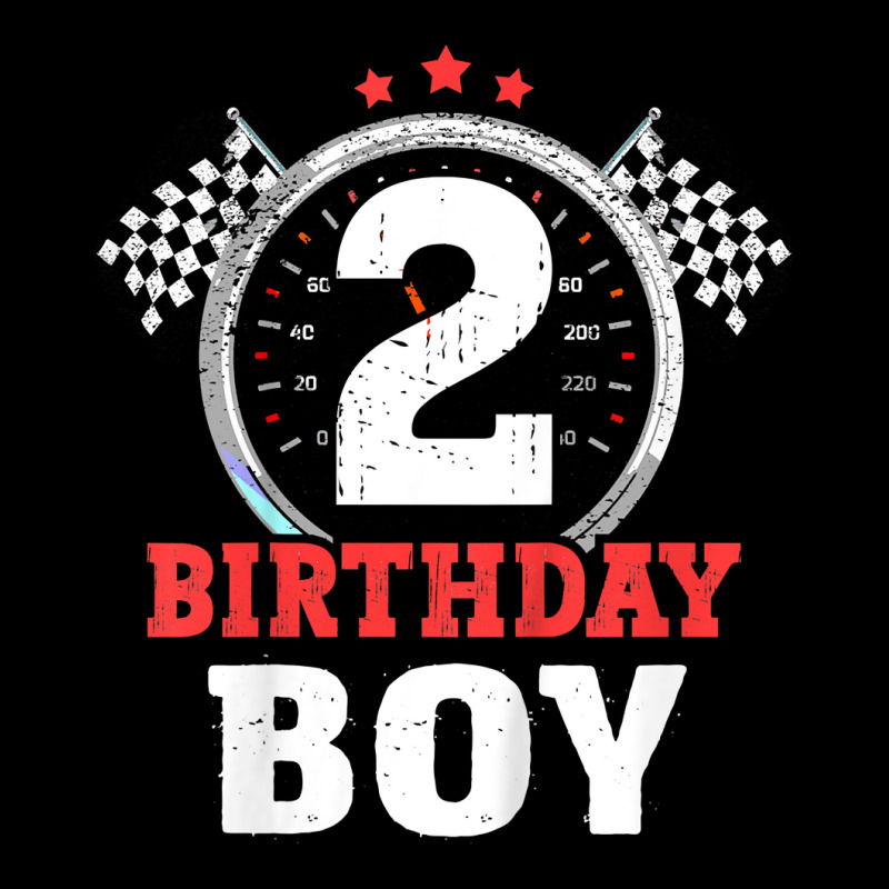 Kids Birthday Boy 2 Two Race Car 2nd Birthday Raci V-neck Tee | Artistshot