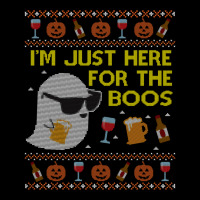 Funny Here For The Boos Sweatshirt Ugly Halloween  V-neck Tee | Artistshot