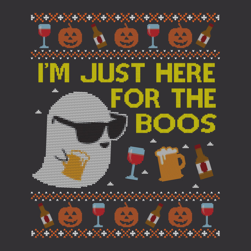 Funny Here For The Boos Sweatshirt Ugly Halloween  Vintage Hoodie | Artistshot