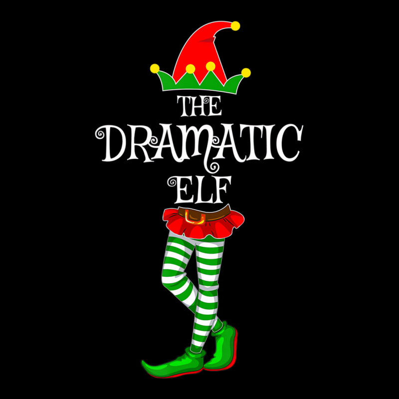 The Dramatic Elf Family Matching Xmas Idea Funny C Men's Long Sleeve Pajama Set | Artistshot