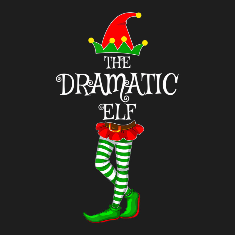 The Dramatic Elf Family Matching Xmas Idea Funny C Classic T-shirt | Artistshot