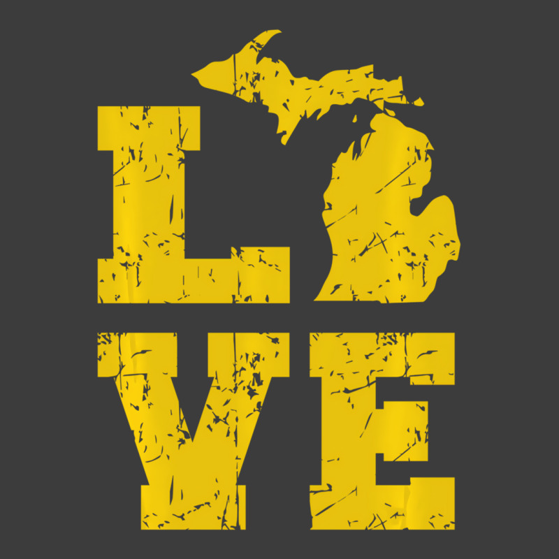 Michigan Love Mi Vintage Sweatshirt Men's Polo Shirt | Artistshot