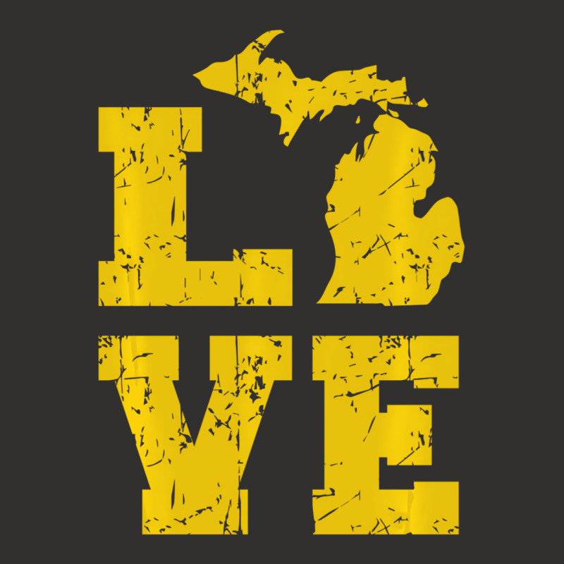 Michigan Love Mi Vintage Sweatshirt Champion Hoodie | Artistshot