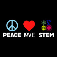 Peace Love Stem Science Technology Engineering Mat Youth Jogger | Artistshot