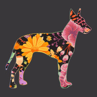 Floral Flower Vintage Retro Manchester Terrier Lov Ladies Curvy T-shirt | Artistshot