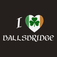 I Love Ballsbridge Ireland Flag Heart Shamrock Tank Top | Artistshot