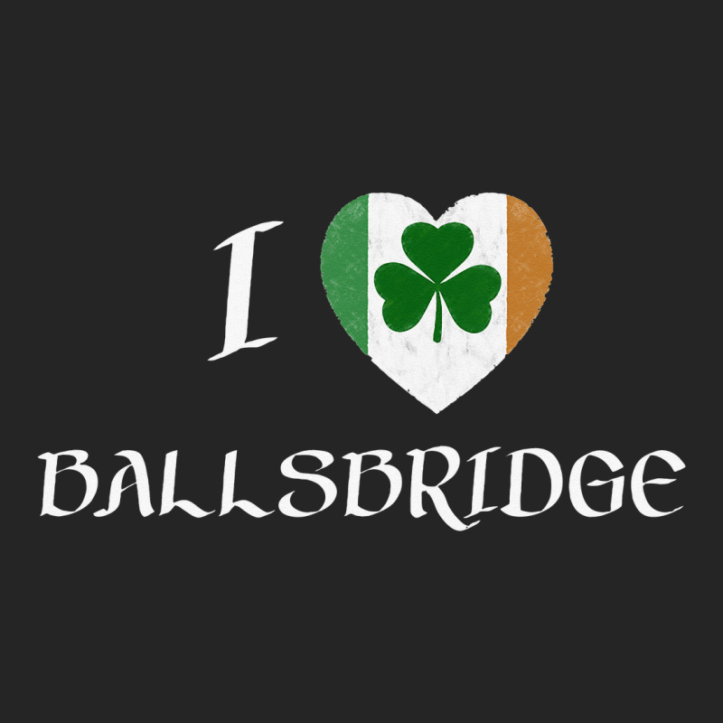 I Love Ballsbridge Ireland Flag Heart Shamrock Unisex Hoodie | Artistshot