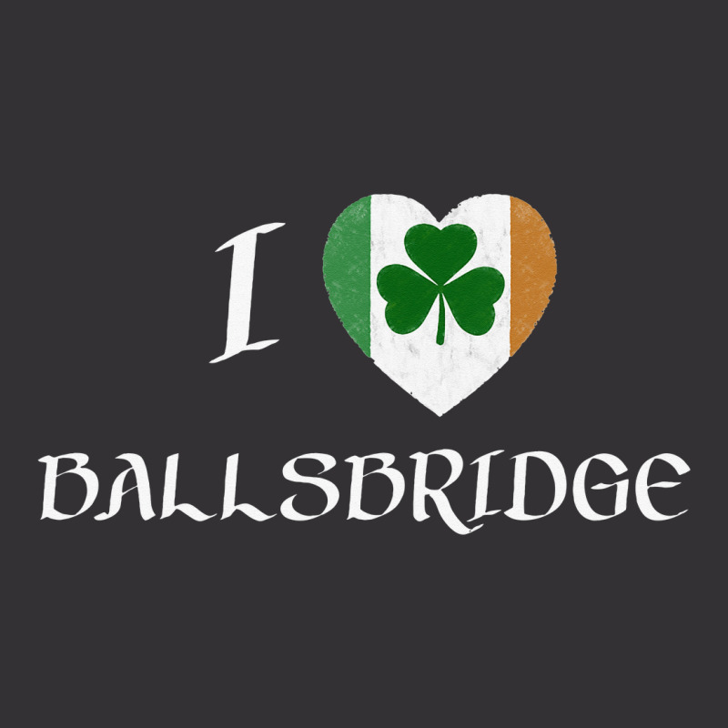 I Love Ballsbridge Ireland Flag Heart Shamrock Vintage Short | Artistshot