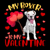 Boxer My Boxer Is My Valentine Heart Funny Boxer V Lightweight Hoodie | Artistshot