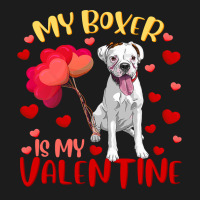 Boxer My Boxer Is My Valentine Heart Funny Boxer V Hoodie & Jogger Set | Artistshot